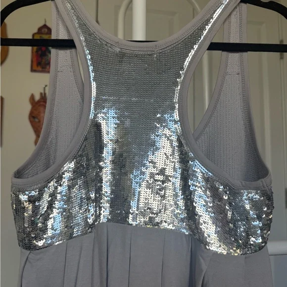 LaRok Silver Mini Dress - Picture 5 of 6